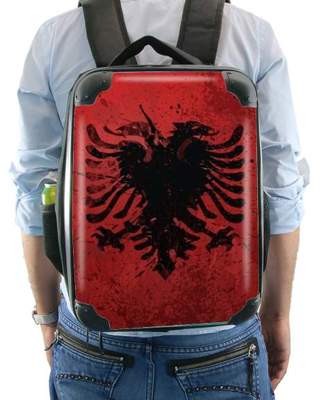 Sac à dos pour Albanie Painting Flag