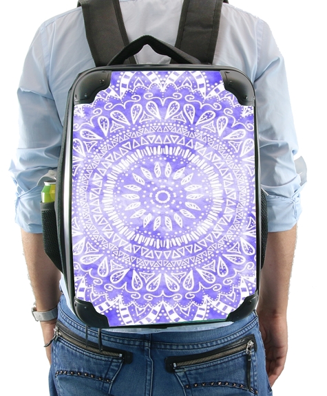 Sac à dos pour Bohemian Flower Mandala in purple