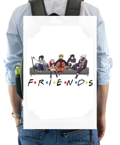 Sac à dos pour Friends parodie Naruto manga