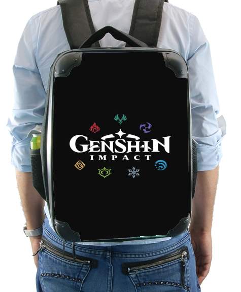 Sac à dos pour Genshin impact elements