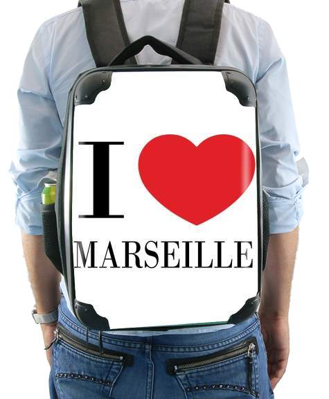 Sac à dos pour I love Marseille