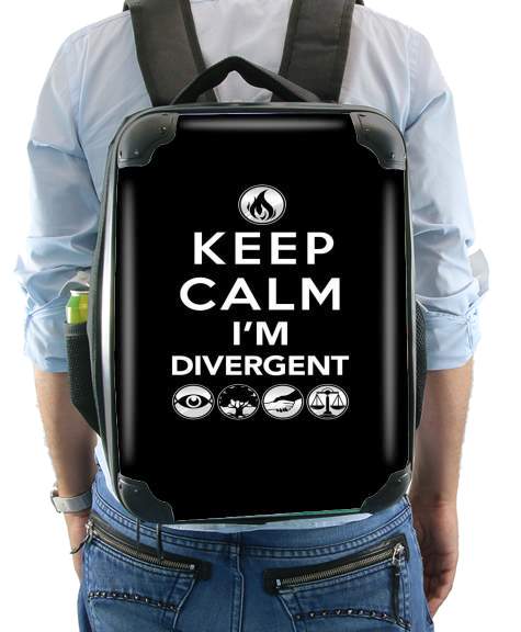 Sac à dos pour Keep Calm Divergent Faction