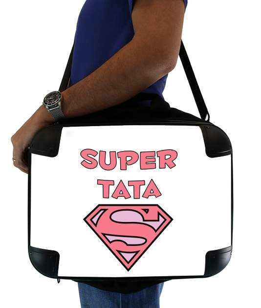 Sacoche Ordinateur 15" pour Cadeau pour une Super Tata