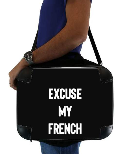 Sacoche Ordinateur 15" pour Excuse my french