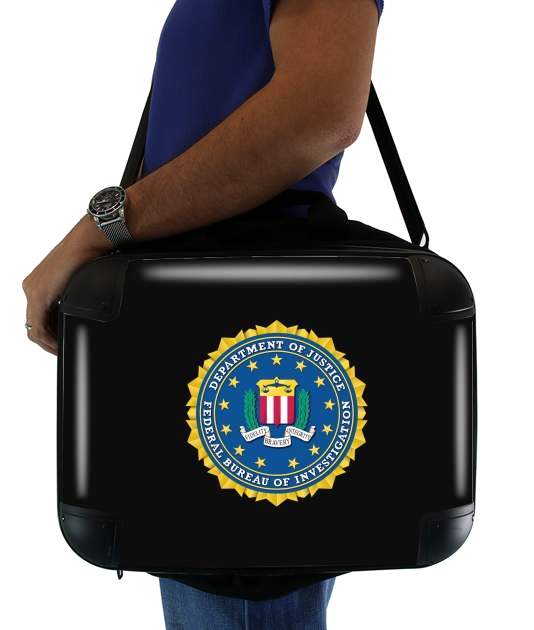 Sacoche Ordinateur 15" pour FBI Federal Bureau Of Investigation