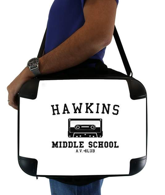 Sacoche Ordinateur 15" pour Hawkins Middle School AV Club K7