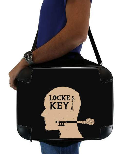 Sacoche Ordinateur 15" pour Locke Key Head Art