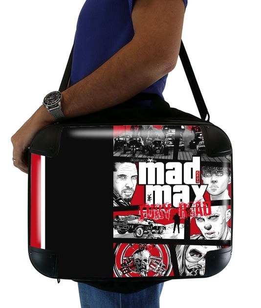 Sacoche Ordinateur 15" pour Mashup GTA Mad Max Fury Road