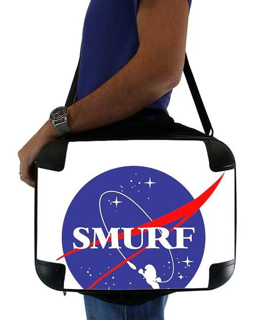 Sacoche Ordinateur 15" pour Nasa Parodie Smurfs in Space