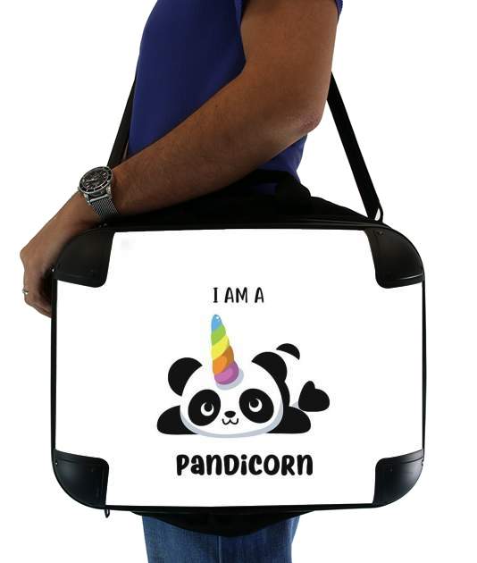 Sacoche Ordinateur 15" pour Panda x Licorne Means Pandicorn