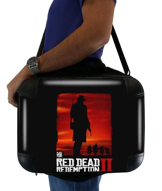 Sacoche Ordinateur 15" pour Red Dead Redemption Fanart
