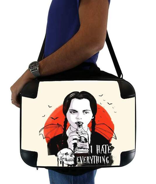Sacoche Ordinateur 15" pour Mercredi Addams have everything