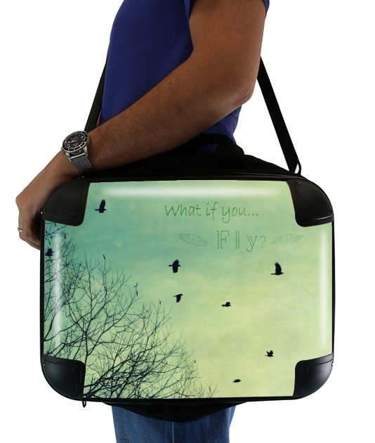 Sacoche Ordinateur 15" pour What if You Fly?