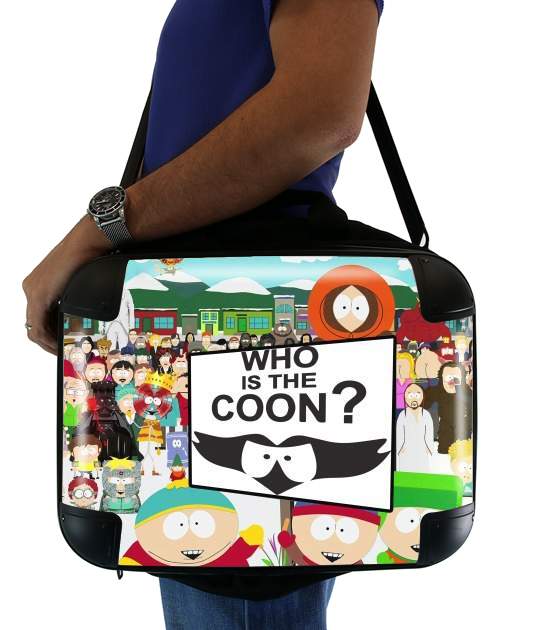 Sacoche Ordinateur 15" pour Who is the Coon ? Tribute South Park cartman
