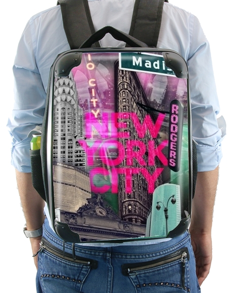 Sac à dos pour New York City II [pink]