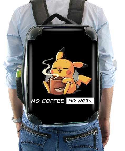 Sac à dos pour Pikachu Coffee Addict