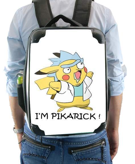 Sac à dos pour Pikarick - Rick Sanchez And Pikachu 