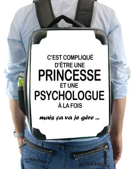 Sac à dos pour Psychologue et princesse