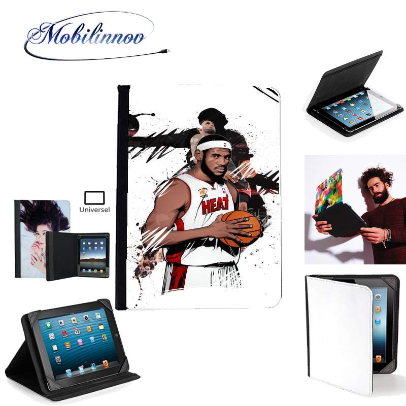 Étui Universel Tablette pour Basketball Stars: Lebron James