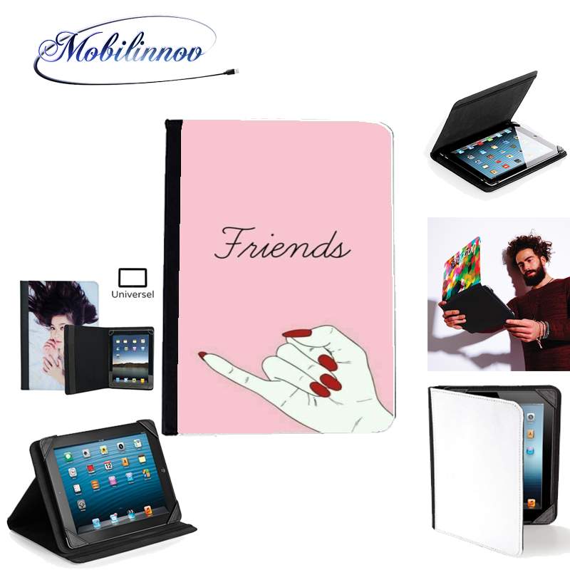Étui Universel Tablette pour BFF Best Friends Pink Friends Side