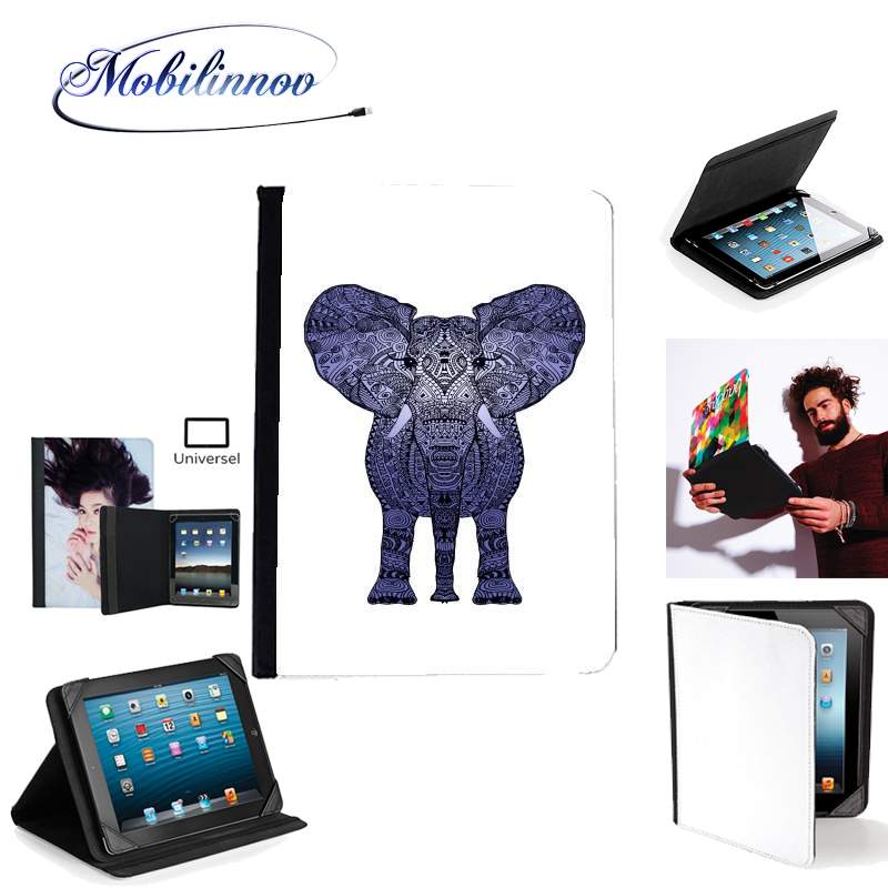 Étui Universel Tablette pour Elephant Blue