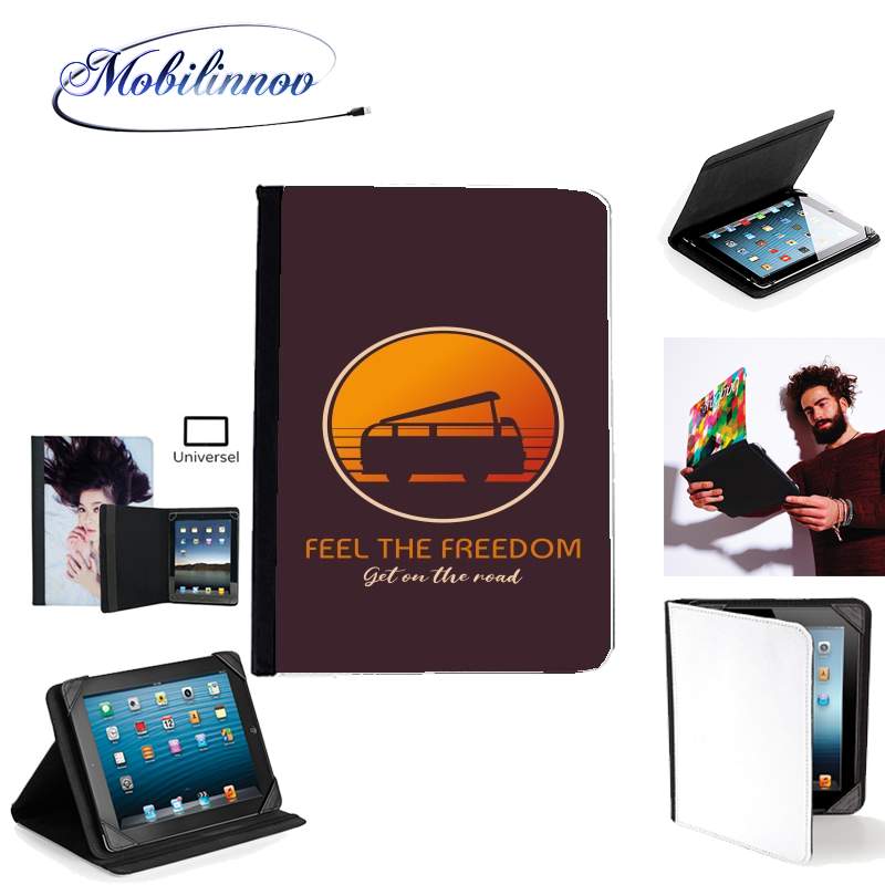 Étui Universel Tablette pour Feel The freedom on the road