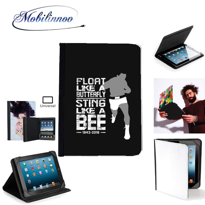 Étui Universel Tablette pour Float like a butterfly Sting like a bee