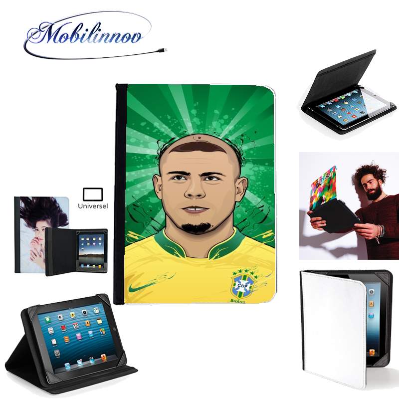 Étui Universel Tablette pour Football Legends: Ronaldo R9 Brasil 