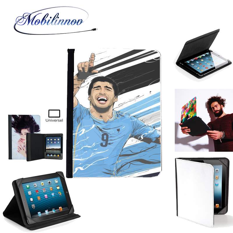 Étui Universel Tablette pour Football Stars: Luis Suarez - Uruguay