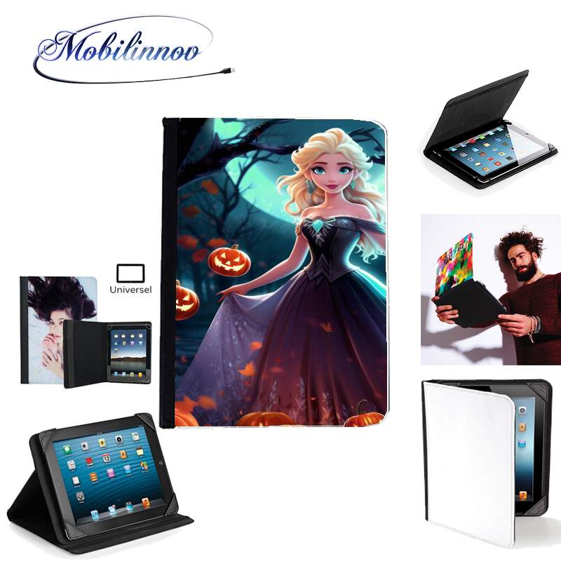 Étui Universel Tablette pour Halloween Princess V1