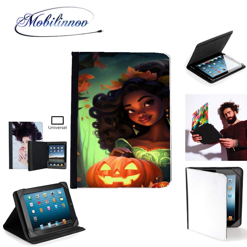 Étui Universel Tablette pour Halloween Princess V3
