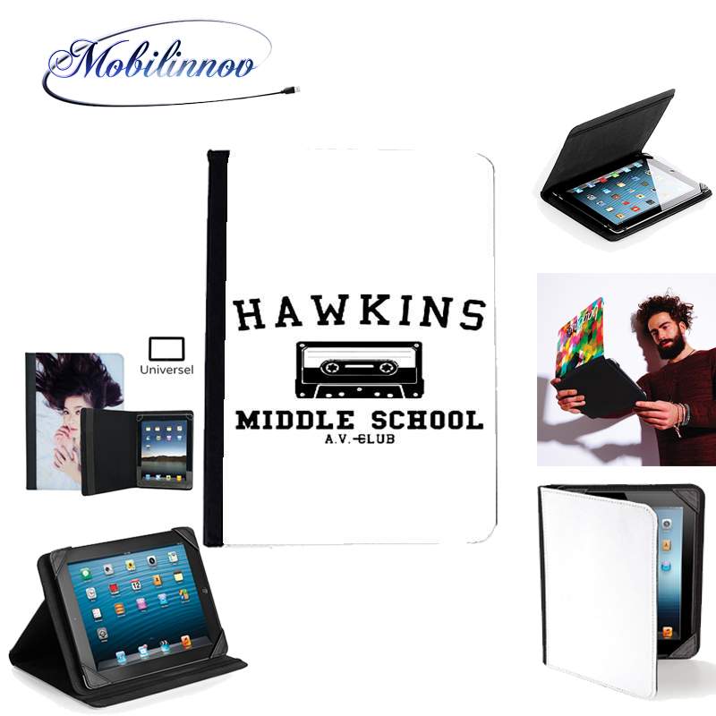 Étui Universel Tablette pour Hawkins Middle School AV Club K7