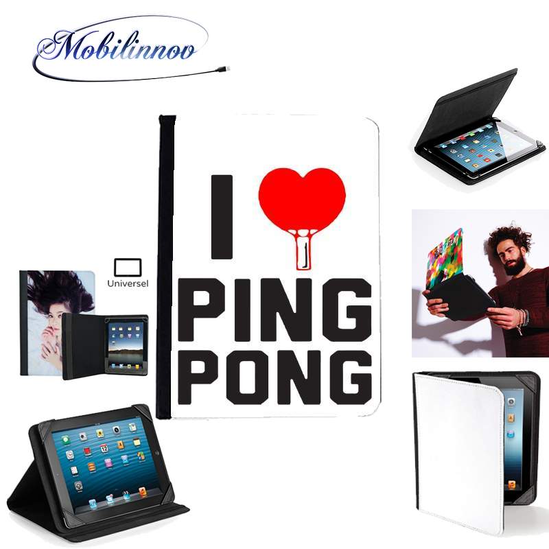 Étui Universel Tablette pour I love Ping Pong