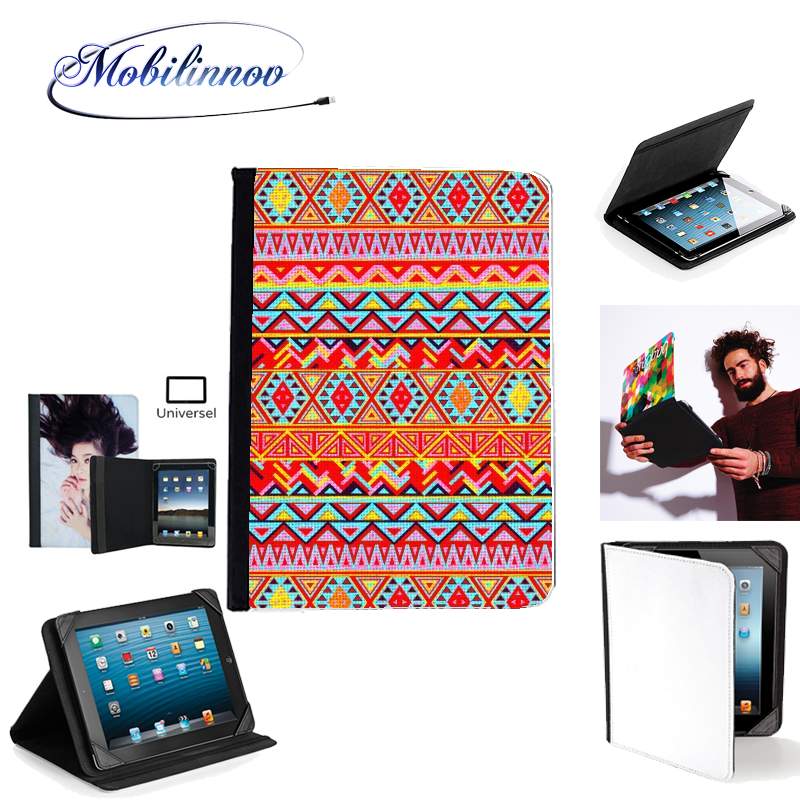 Étui Universel Tablette pour India Style Pattern (Multicolor)