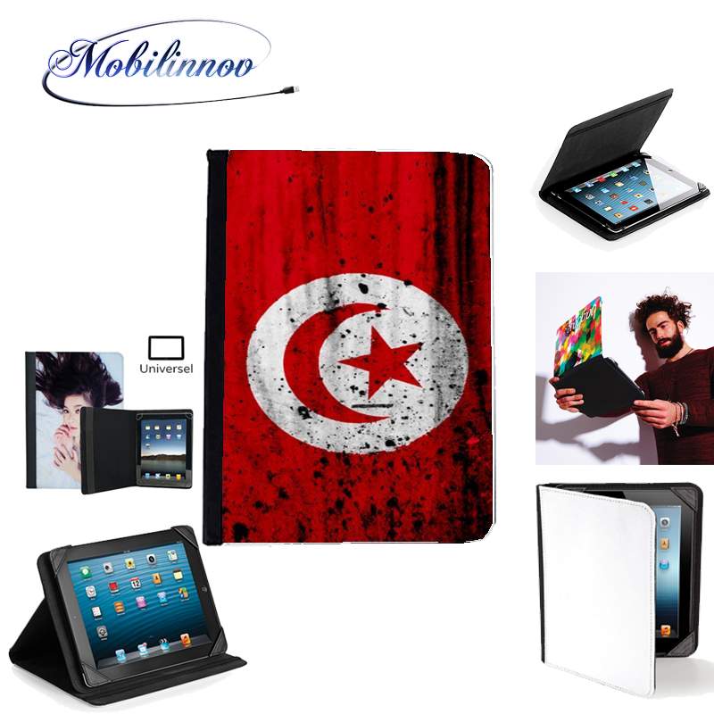 Étui Universel Tablette pour Tunisia Fans