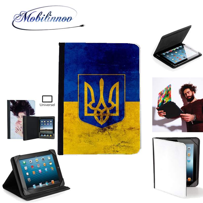 Étui Universel Tablette pour Ukraine Flag