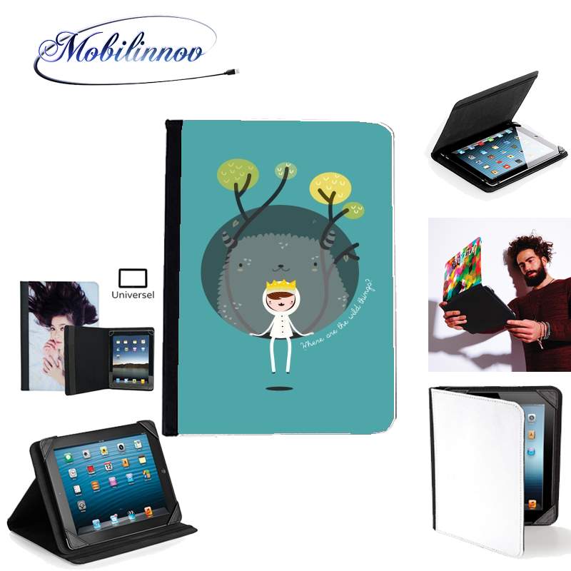 Étui Universel Tablette pour Where the wild things are