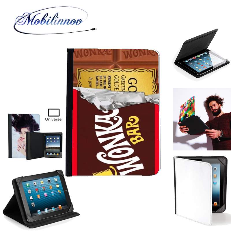 Étui Universel Tablette pour Willy Wonka Chocolate BAR
