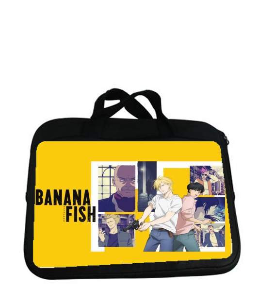 Housse pour tablette avec poignet pour Banana Fish FanArt