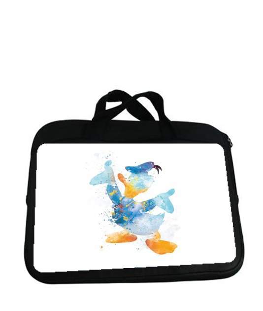 Housse pour tablette avec poignet pour Donald Duck Watercolor Art