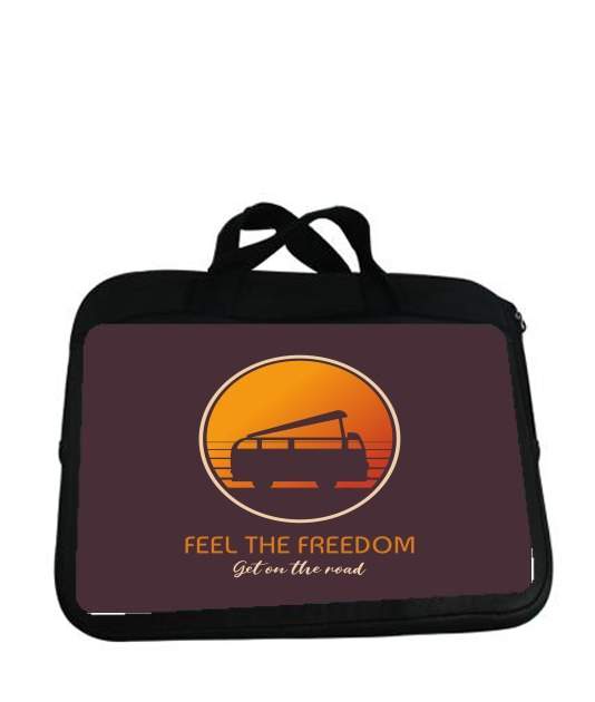 Housse pour tablette avec poignet pour Feel The freedom on the road