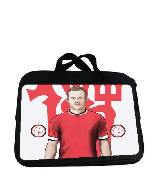 Housse pour tablette avec poignet pour Football Stars: Red Devil Rooney ManU