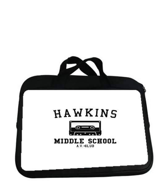 Housse pour tablette avec poignet pour Hawkins Middle School AV Club K7