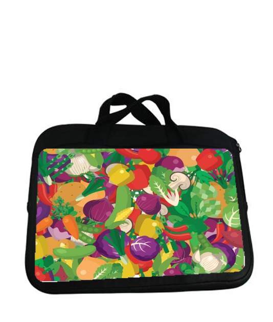 Housse pour tablette avec poignet pour Healthy Food: Fruits and Vegetables V3