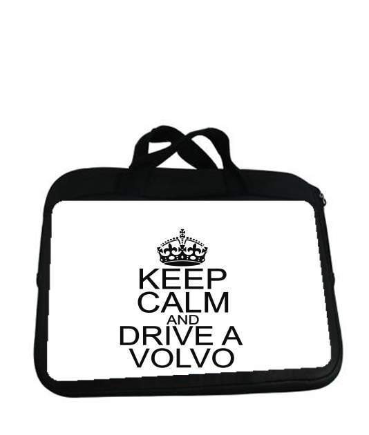 Housse pour tablette avec poignet pour Keep Calm And Drive a Volvo