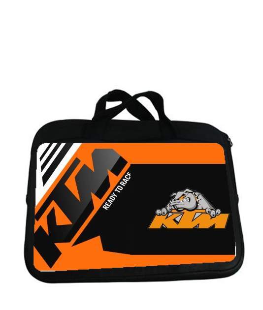 Housse pour tablette avec poignet pour KTM Racing Orange And Black
