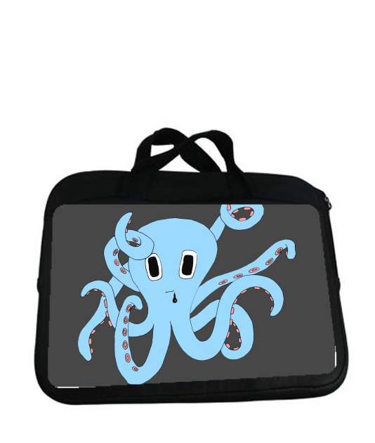 Housse pour tablette avec poignet pour octopus Blue cartoon