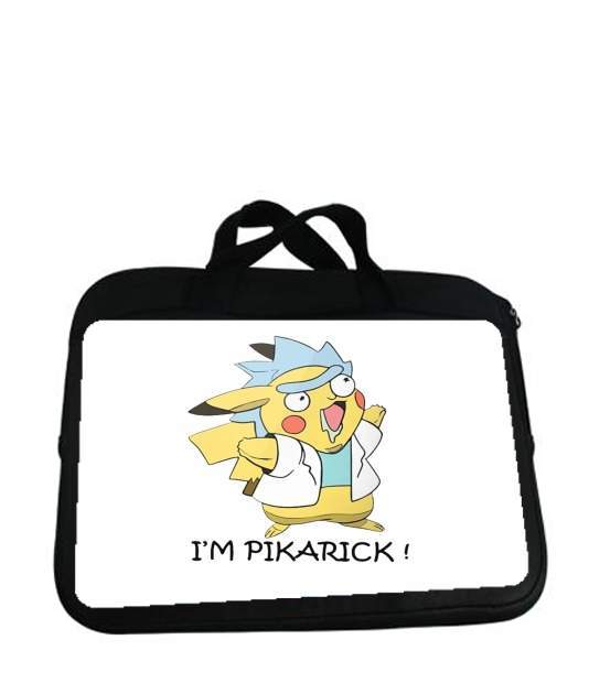 Housse pour tablette avec poignet pour Pikarick - Rick Sanchez And Pikachu 