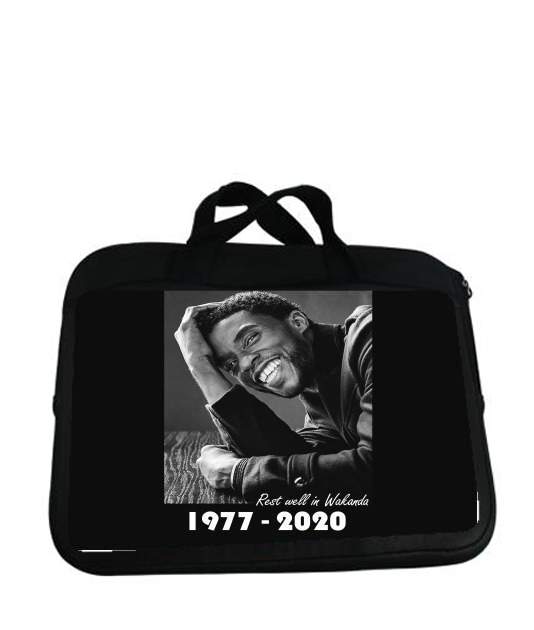 Housse pour tablette avec poignet pour RIP Chadwick Boseman 1977 2020