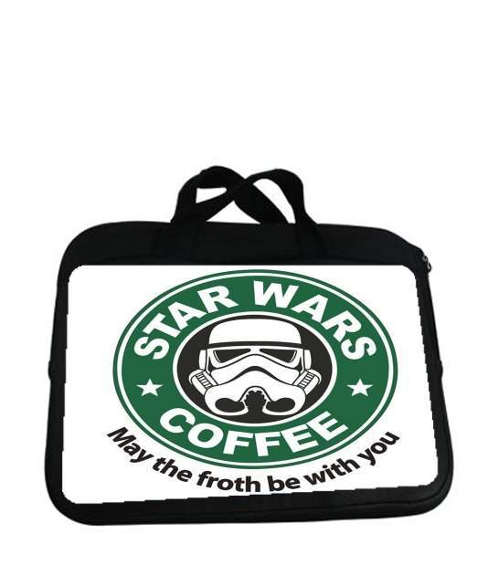 Housse pour tablette avec poignet pour Stormtrooper Coffee inspired by StarWars